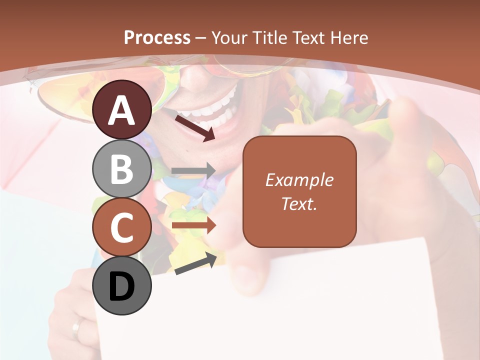 Person Message Euphoria PowerPoint Template