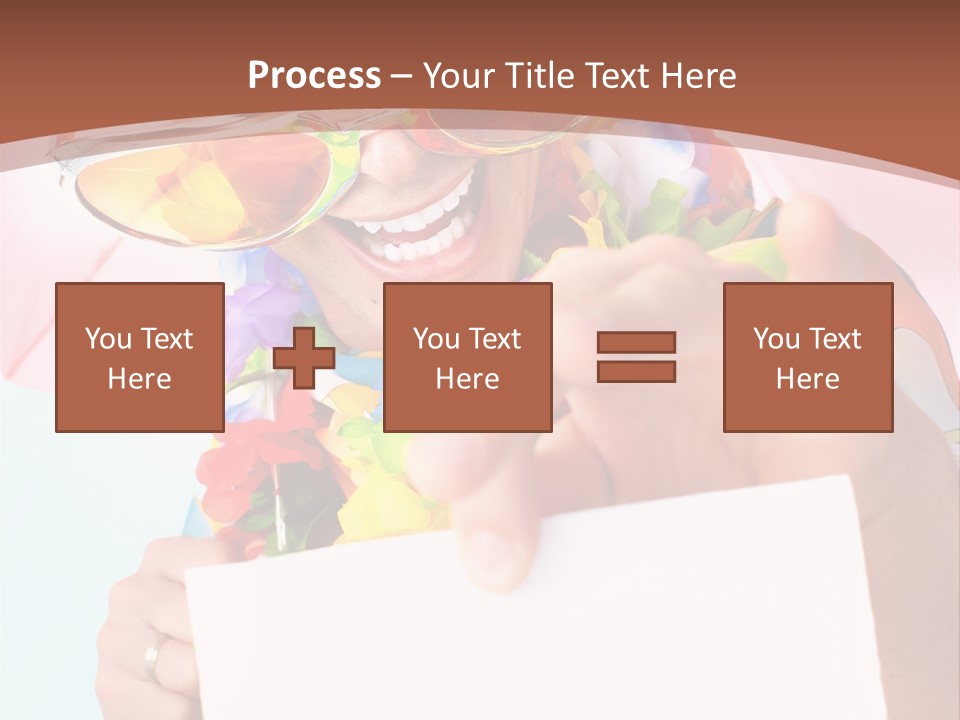Person Message Euphoria PowerPoint Template