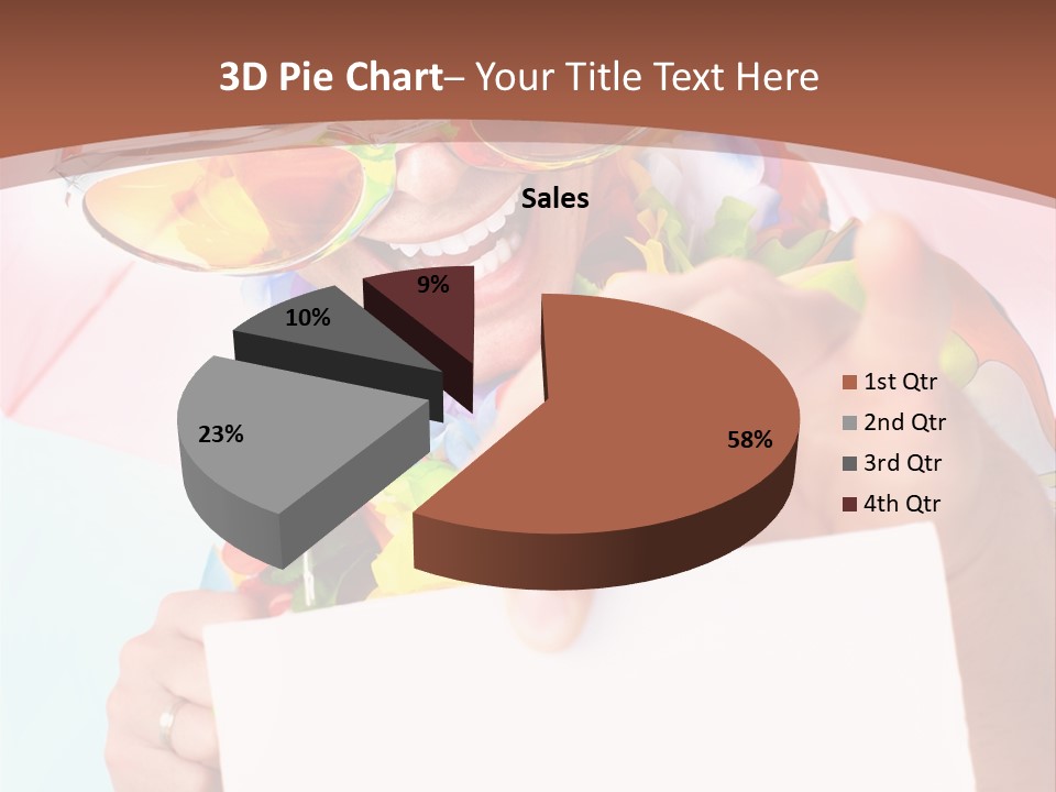 Person Message Euphoria PowerPoint Template