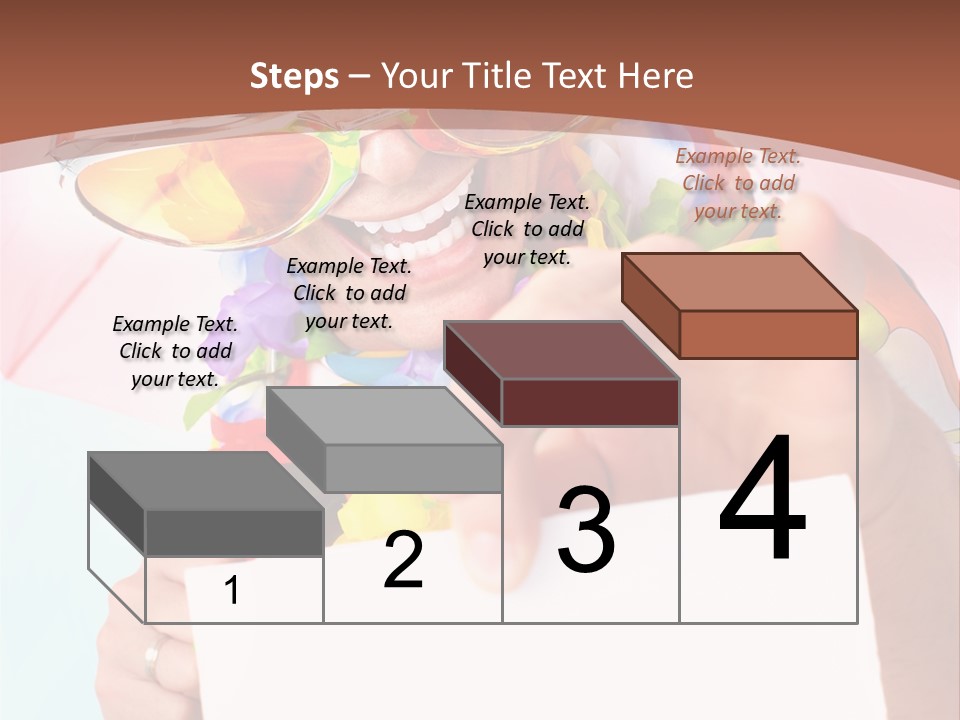 Person Message Euphoria PowerPoint Template