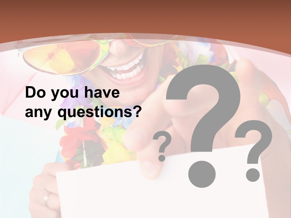 Person Message Euphoria PowerPoint Template