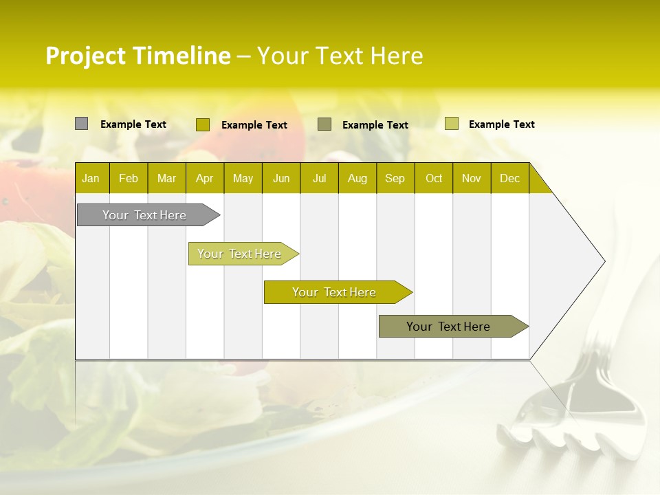 Dinner Vegetable Fresh PowerPoint Template