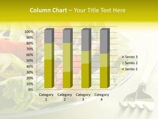 Dinner Vegetable Fresh PowerPoint Template