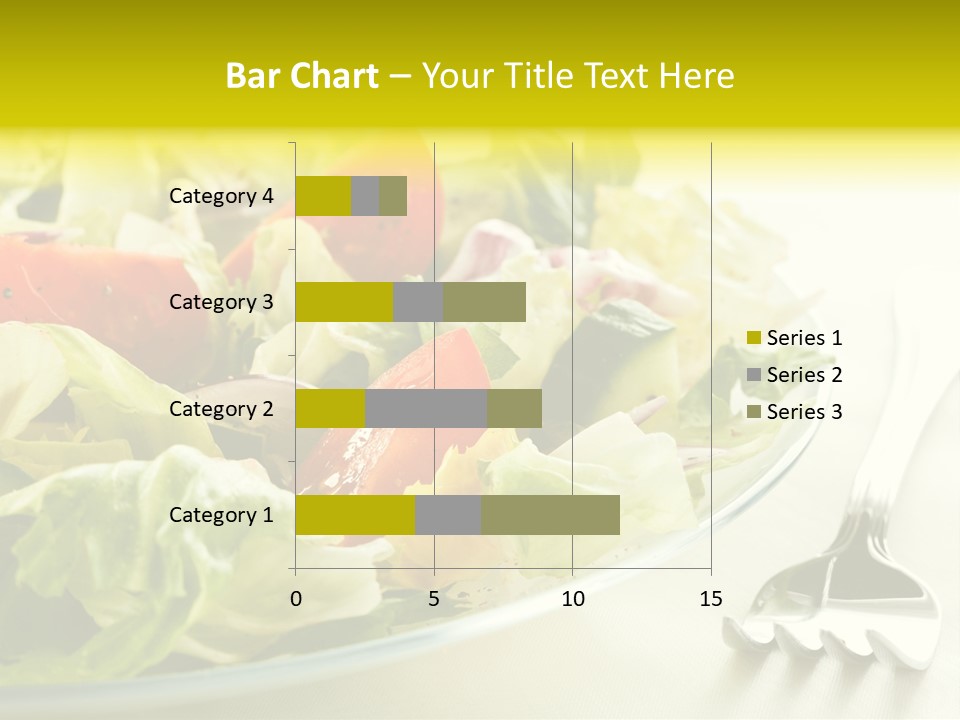 Dinner Vegetable Fresh PowerPoint Template