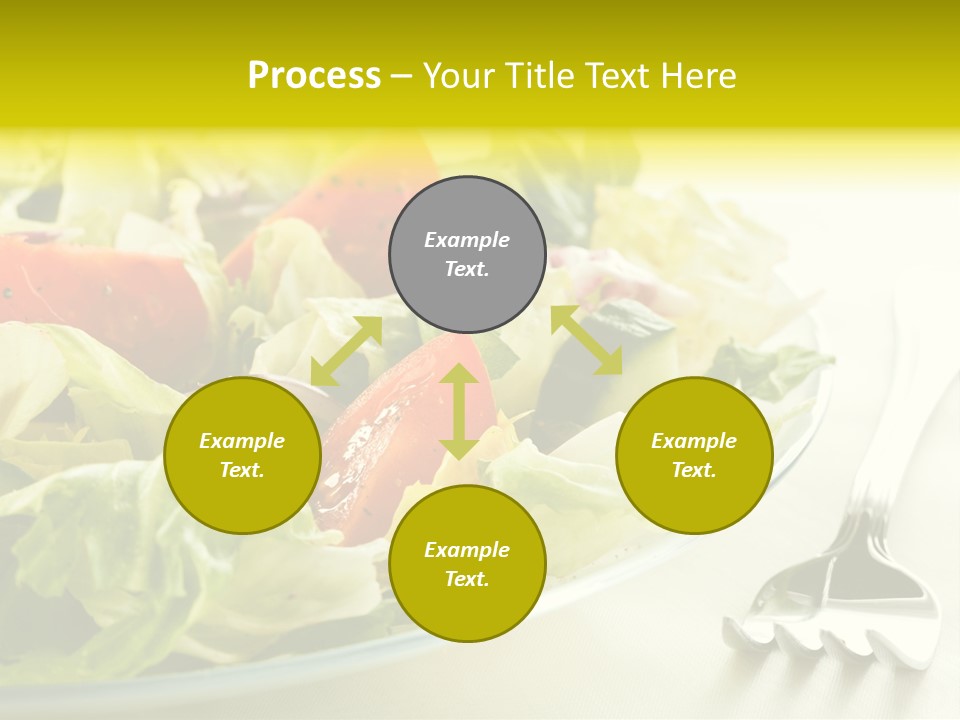 Dinner Vegetable Fresh PowerPoint Template