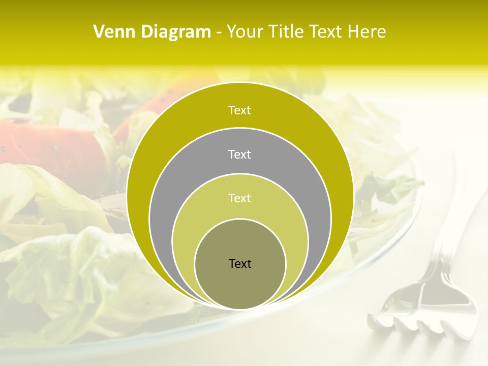 Dinner Vegetable Fresh PowerPoint Template