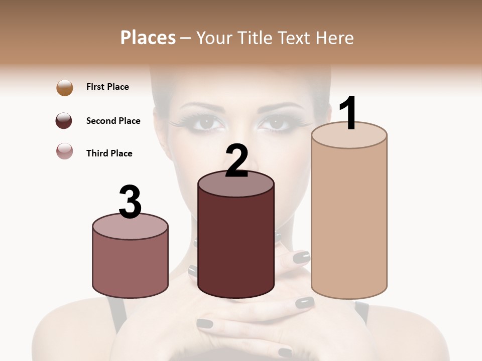 Fingernail Sexy Beautiful PowerPoint Template