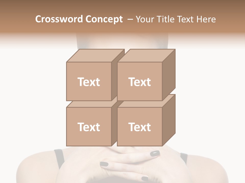 Fingernail Sexy Beautiful PowerPoint Template