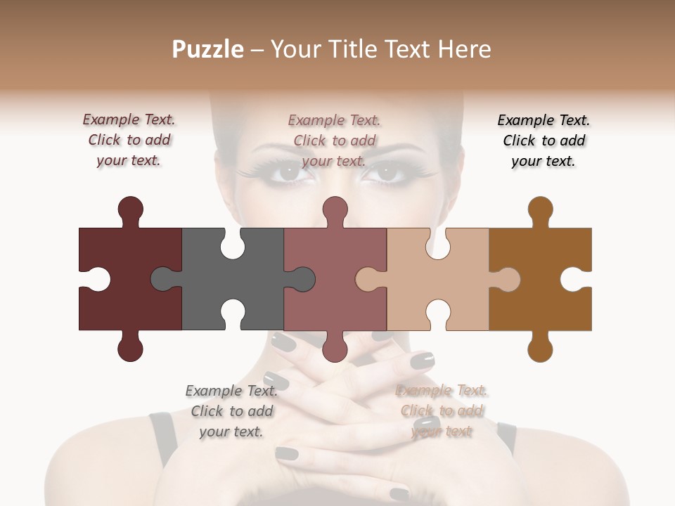 Fingernail Sexy Beautiful PowerPoint Template