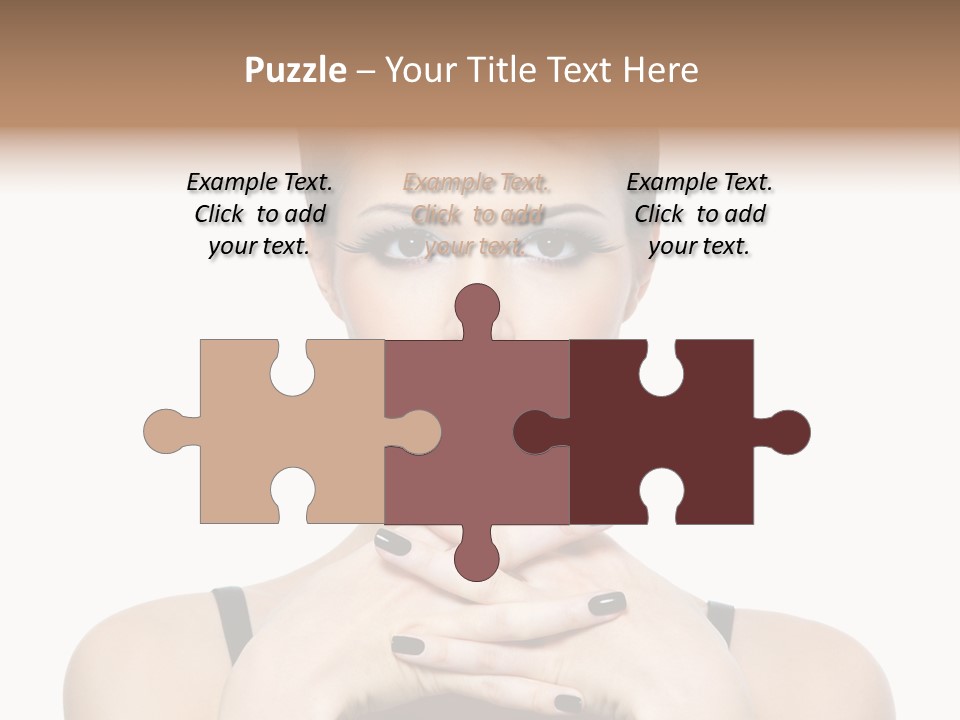 Fingernail Sexy Beautiful PowerPoint Template