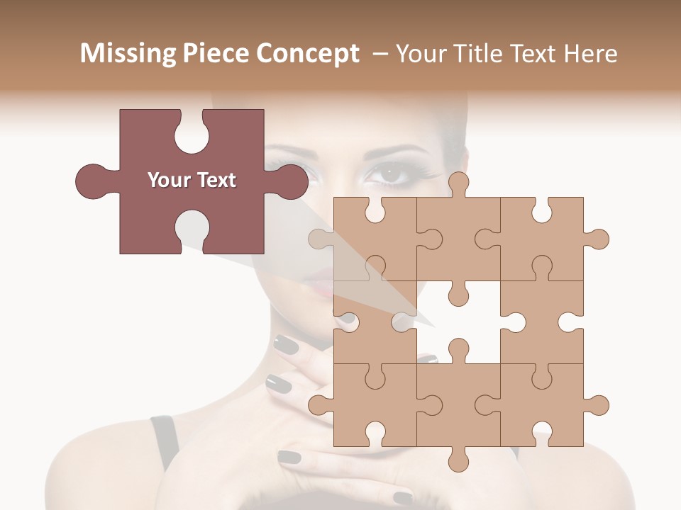 Fingernail Sexy Beautiful PowerPoint Template