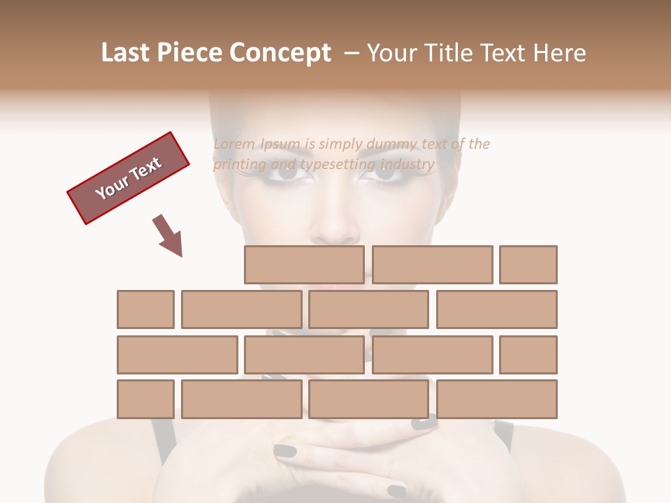 Fingernail Sexy Beautiful PowerPoint Template