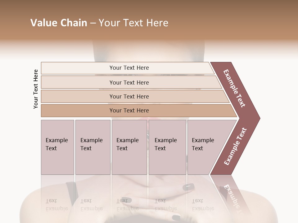 Fingernail Sexy Beautiful PowerPoint Template