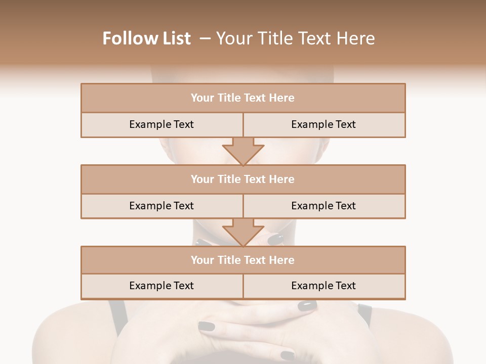 Fingernail Sexy Beautiful PowerPoint Template