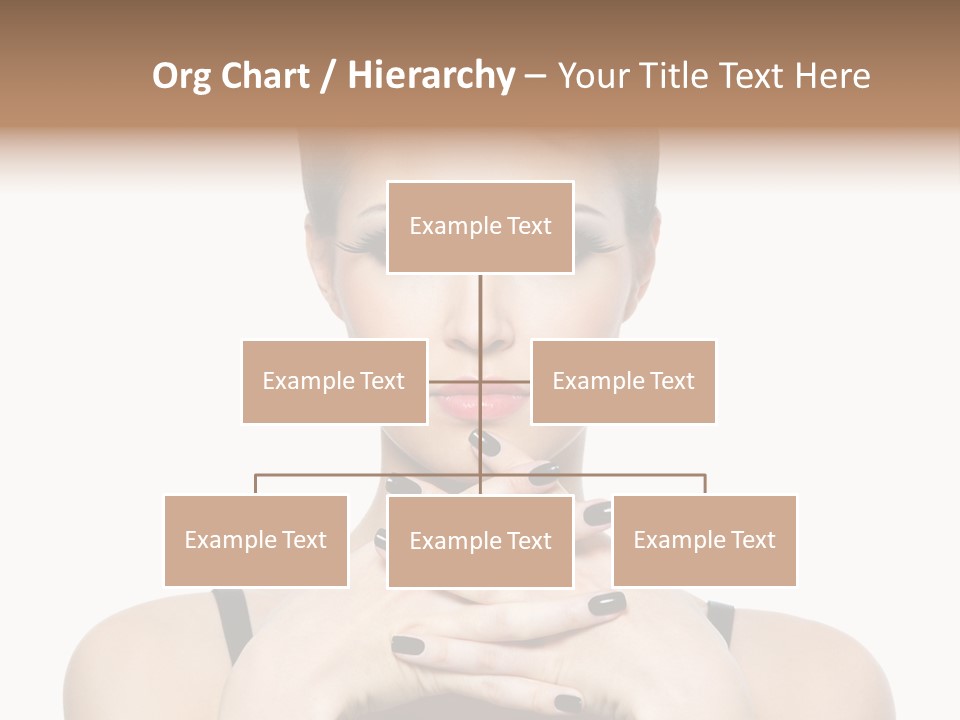 Fingernail Sexy Beautiful PowerPoint Template