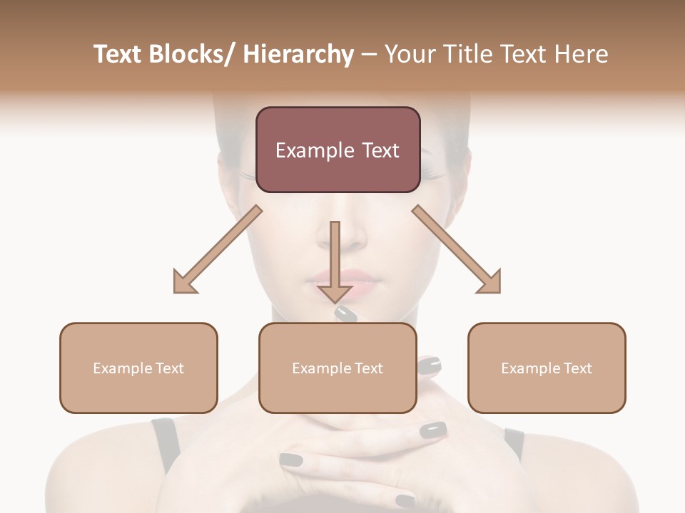 Fingernail Sexy Beautiful PowerPoint Template