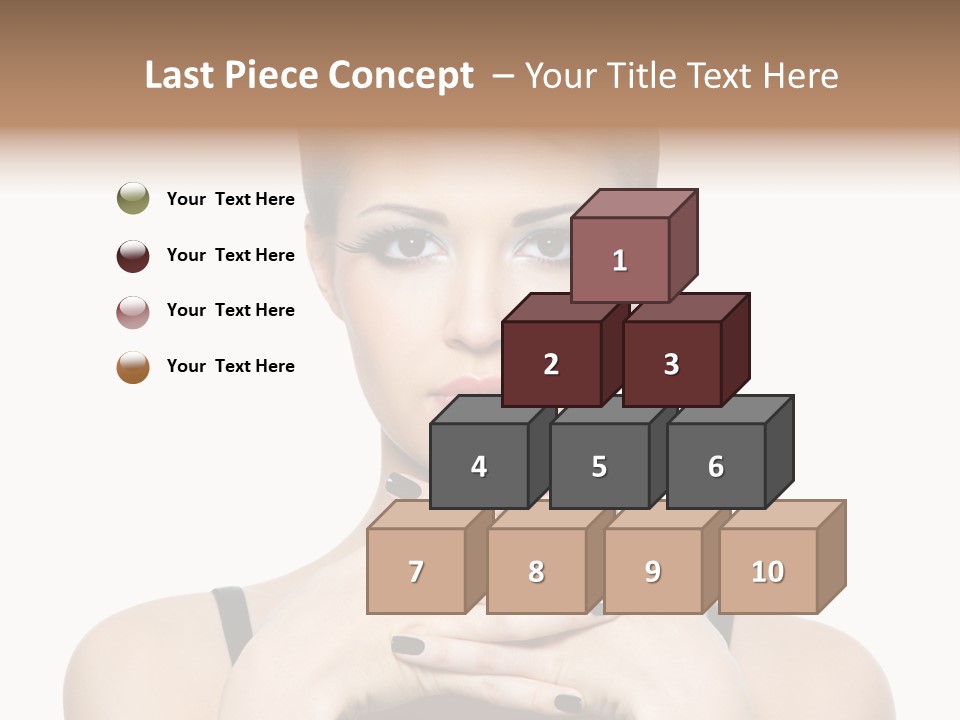 Fingernail Sexy Beautiful PowerPoint Template