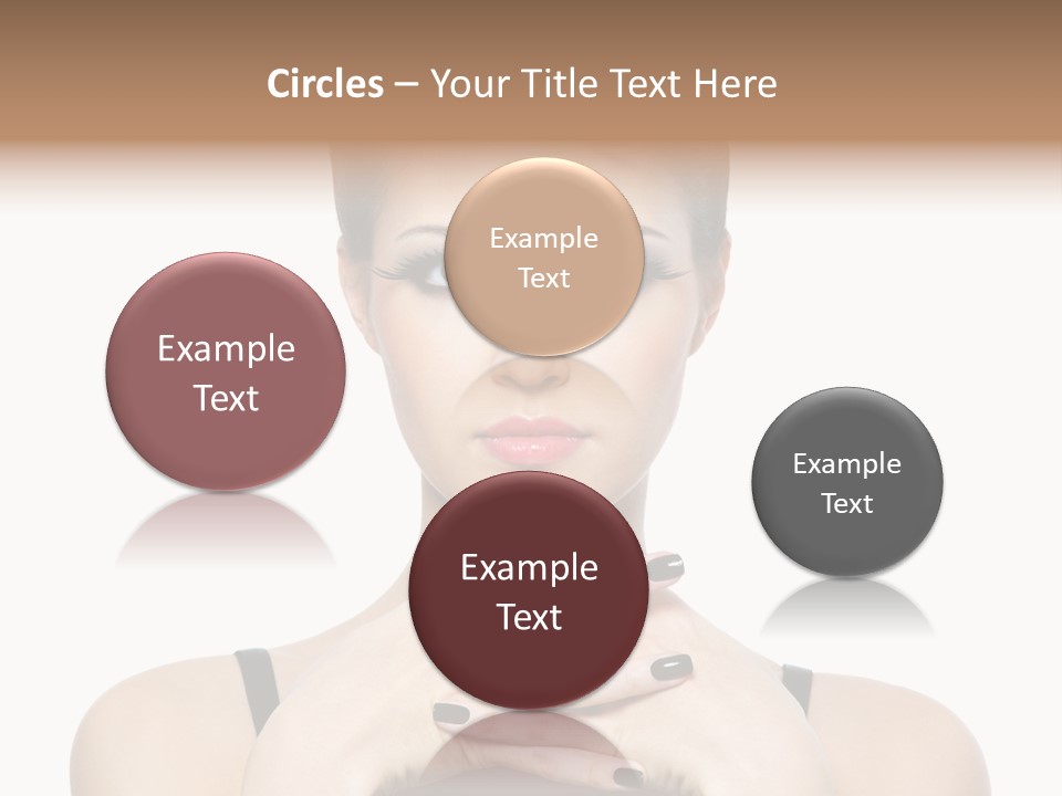 Fingernail Sexy Beautiful PowerPoint Template