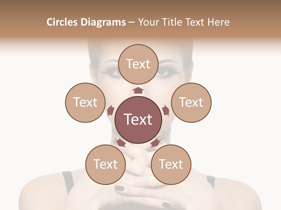 Fingernail Sexy Beautiful PowerPoint Template