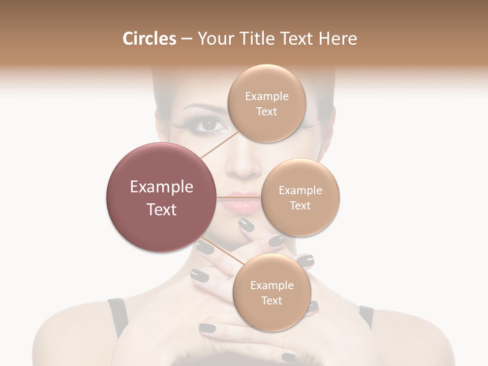 Fingernail Sexy Beautiful PowerPoint Template