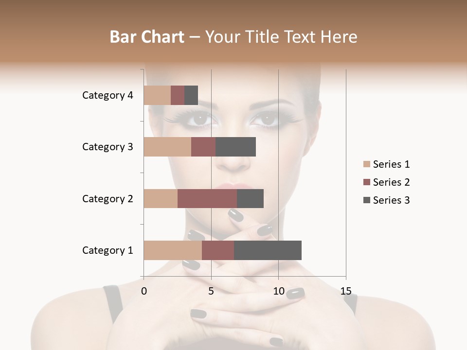 Fingernail Sexy Beautiful PowerPoint Template