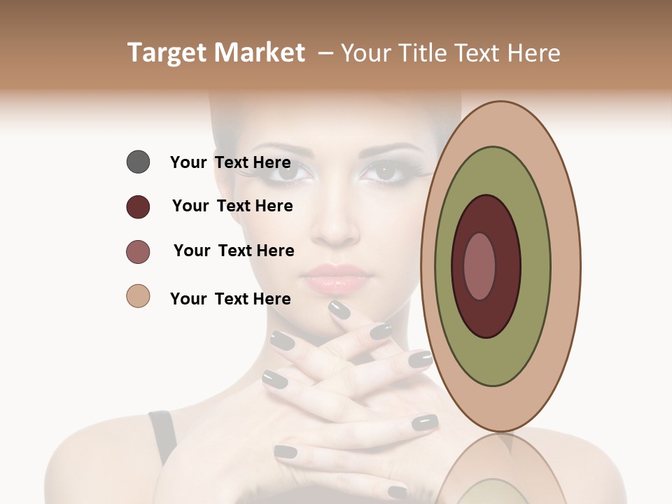 Fingernail Sexy Beautiful PowerPoint Template