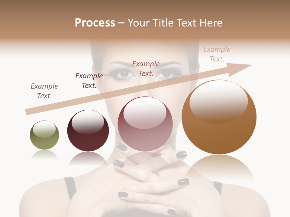 Fingernail Sexy Beautiful PowerPoint Template