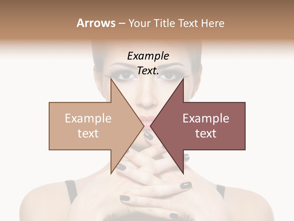 Fingernail Sexy Beautiful PowerPoint Template