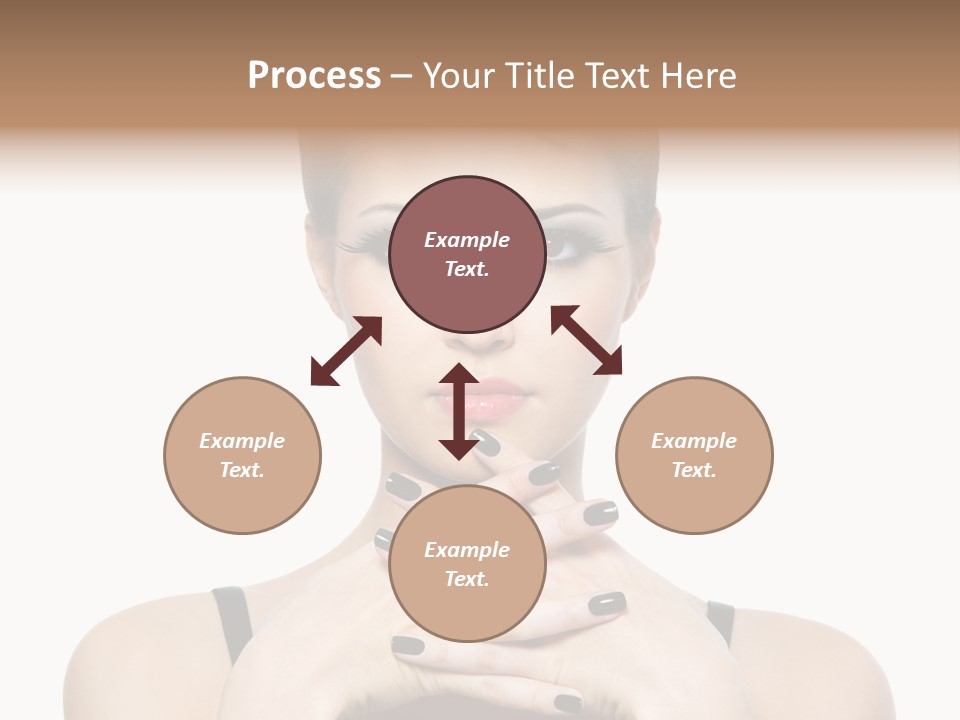 Fingernail Sexy Beautiful PowerPoint Template