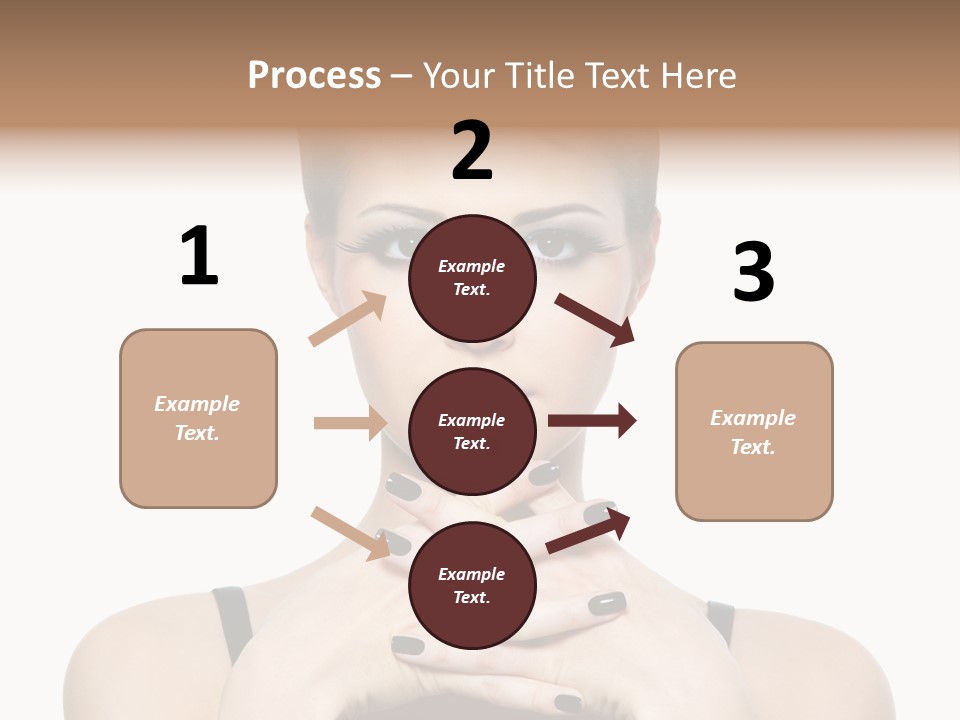 Fingernail Sexy Beautiful PowerPoint Template