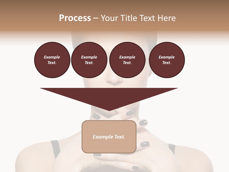 Fingernail Sexy Beautiful PowerPoint Template