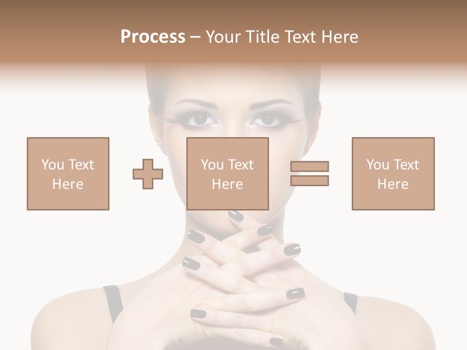 Fingernail Sexy Beautiful PowerPoint Template