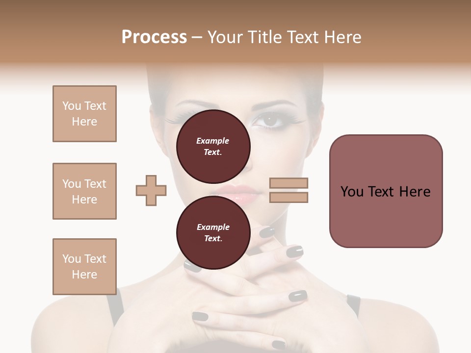 Fingernail Sexy Beautiful PowerPoint Template