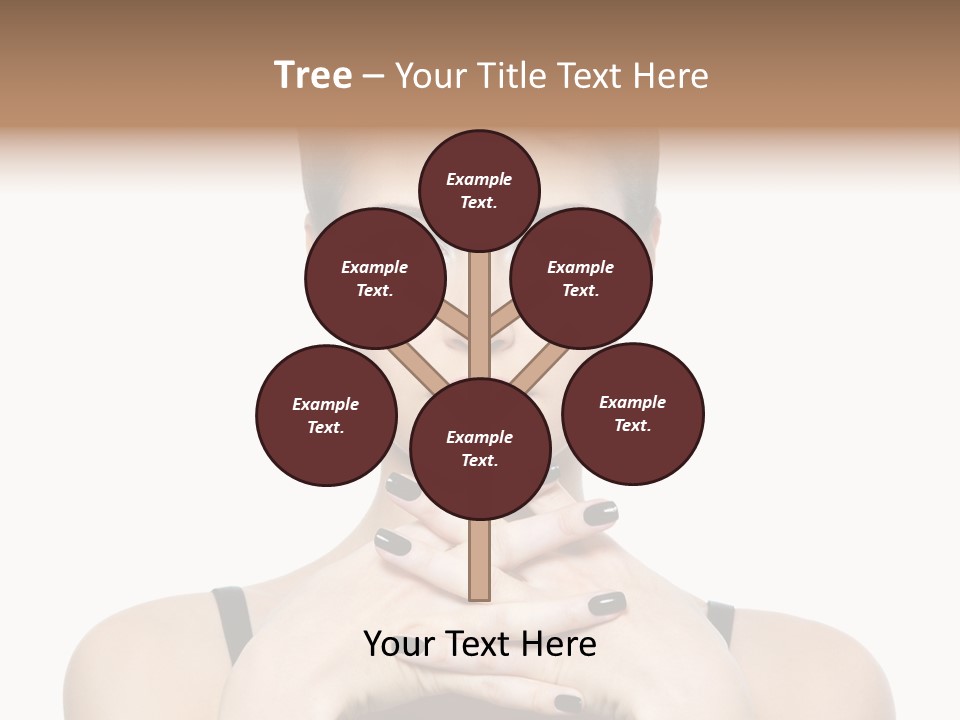 Fingernail Sexy Beautiful PowerPoint Template