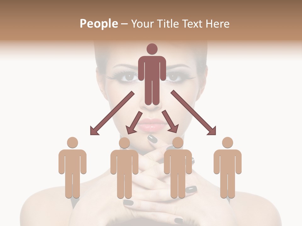 Fingernail Sexy Beautiful PowerPoint Template