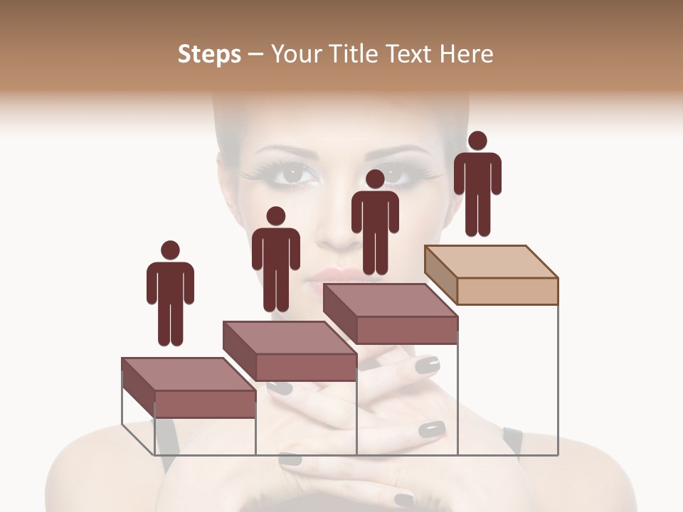 Fingernail Sexy Beautiful PowerPoint Template