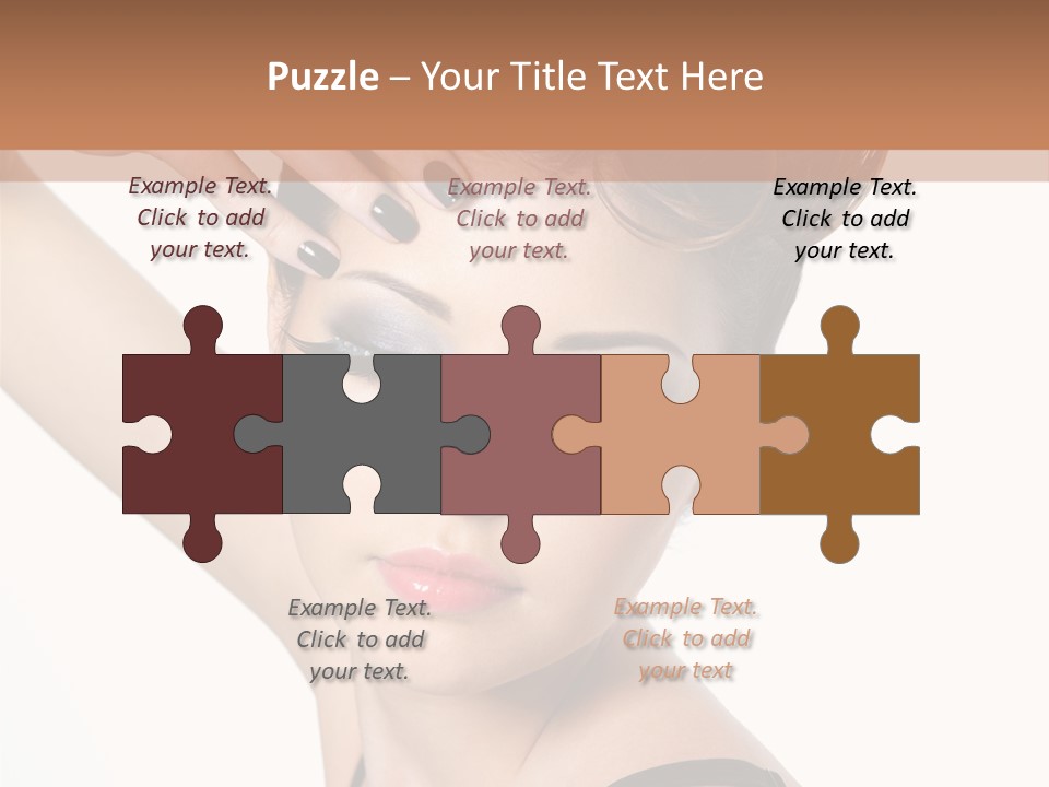 Glamour Elegance Pretty PowerPoint Template