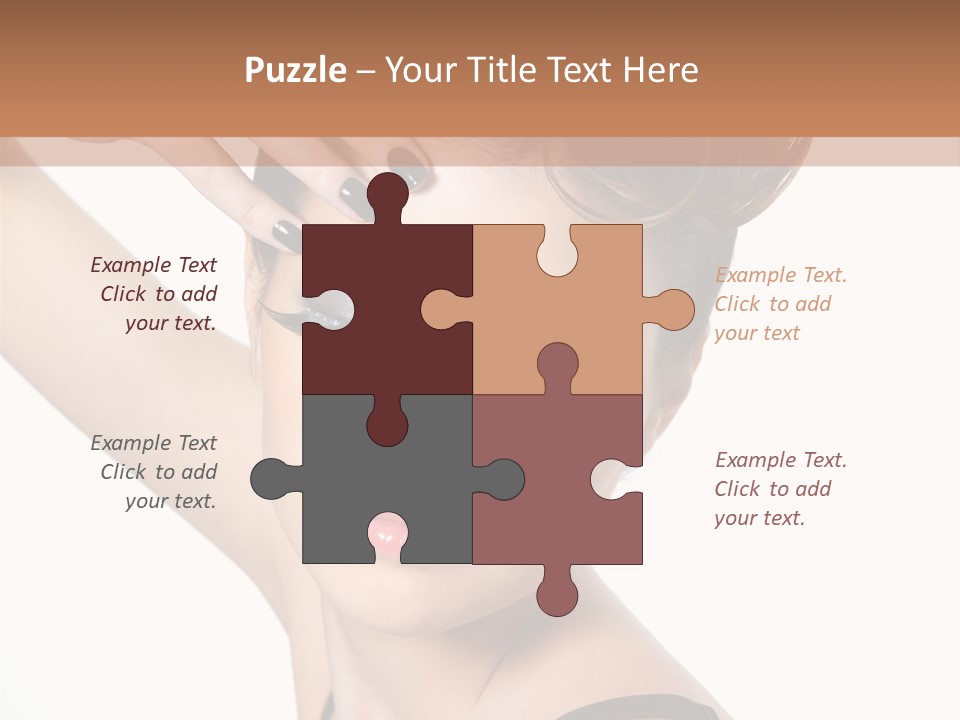 Glamour Elegance Pretty PowerPoint Template