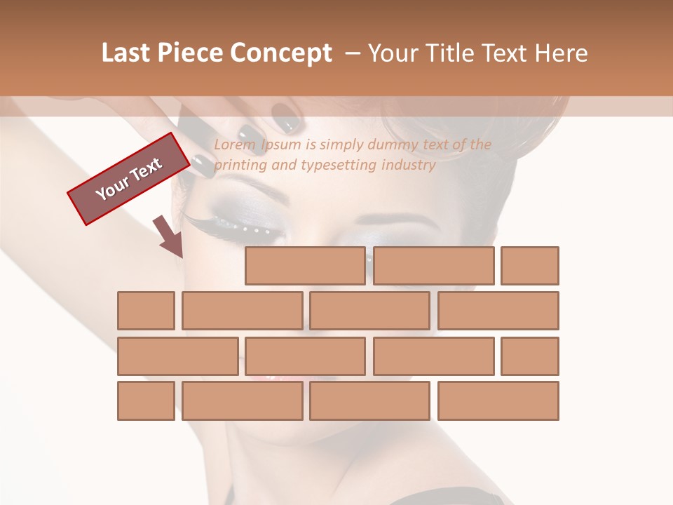 Glamour Elegance Pretty PowerPoint Template