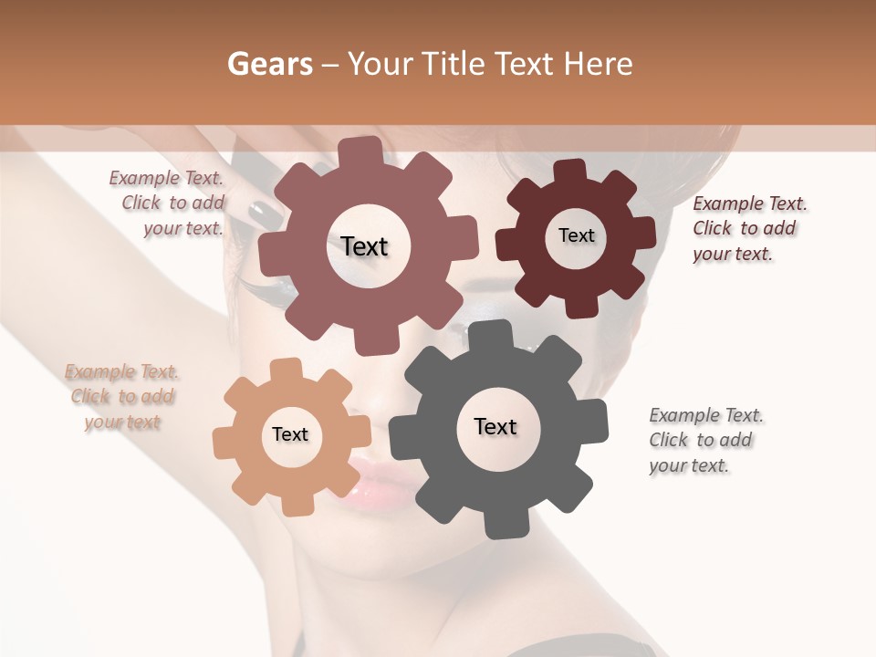 Glamour Elegance Pretty PowerPoint Template