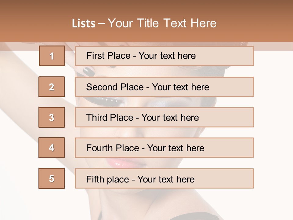 Glamour Elegance Pretty PowerPoint Template