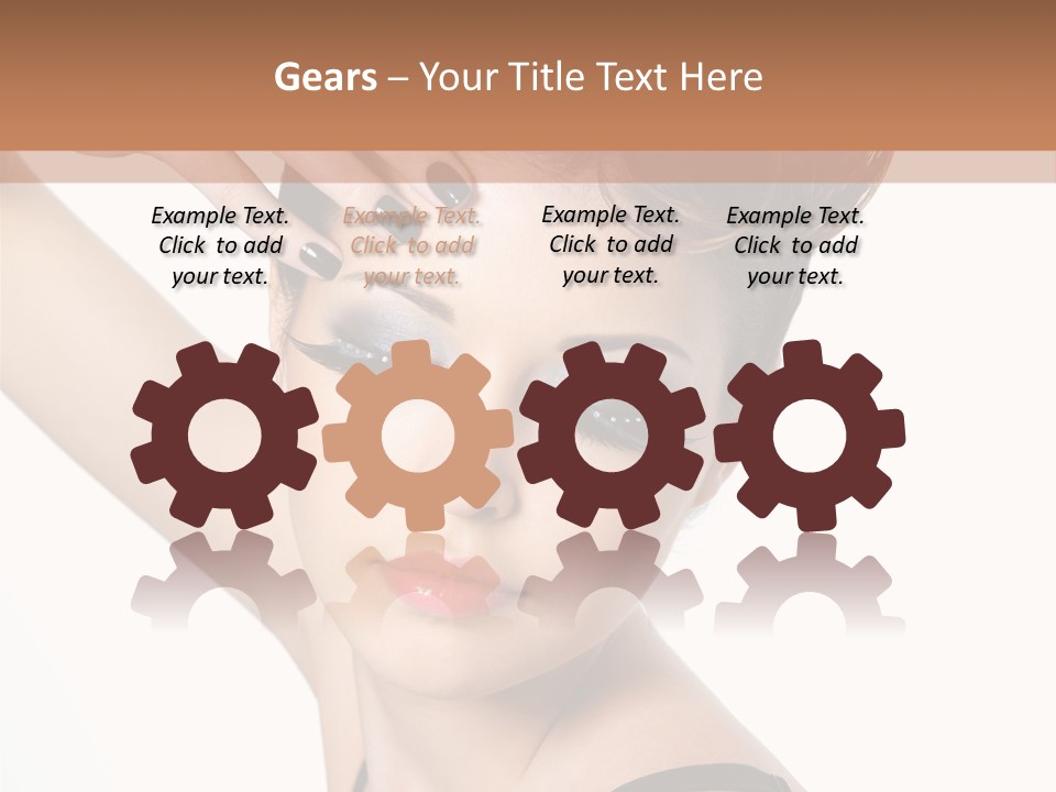 Glamour Elegance Pretty PowerPoint Template