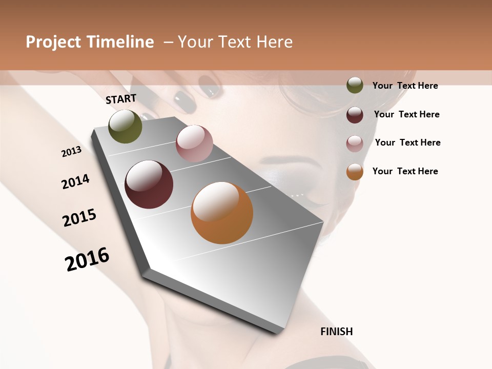 Glamour Elegance Pretty PowerPoint Template
