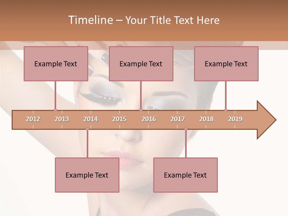 Glamour Elegance Pretty PowerPoint Template