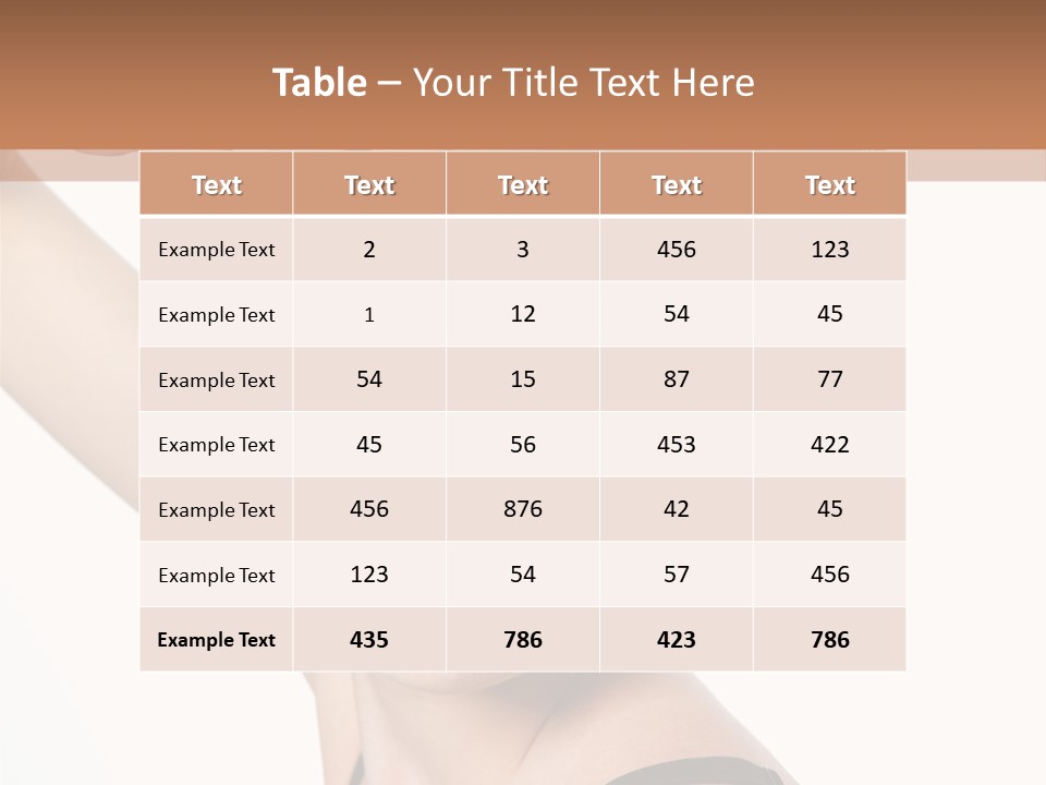 Glamour Elegance Pretty PowerPoint Template