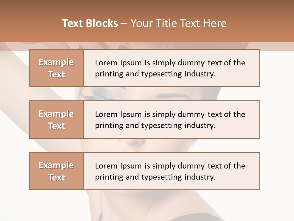 Glamour Elegance Pretty PowerPoint Template