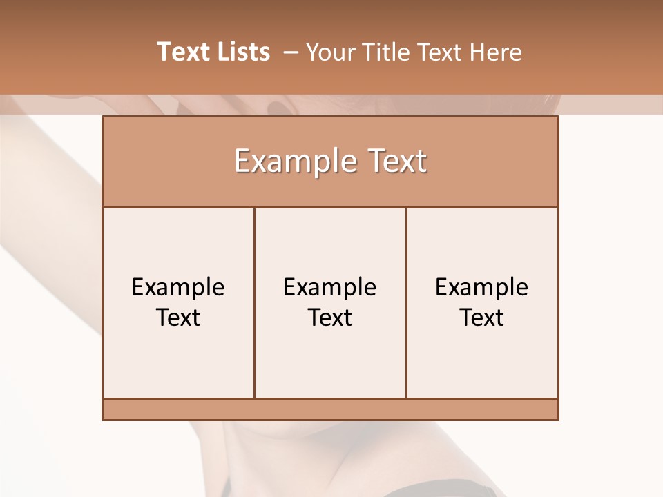 Glamour Elegance Pretty PowerPoint Template