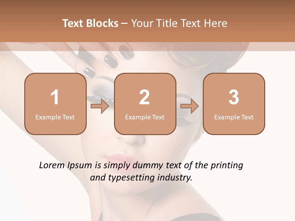 Glamour Elegance Pretty PowerPoint Template