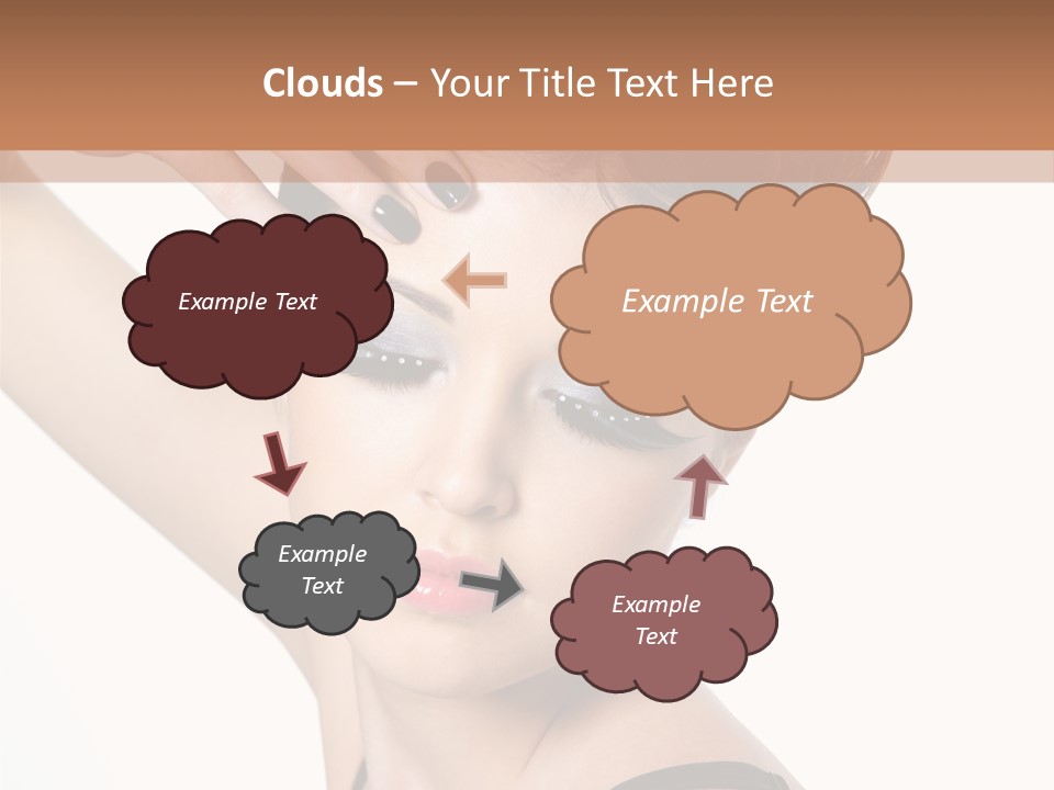 Glamour Elegance Pretty PowerPoint Template