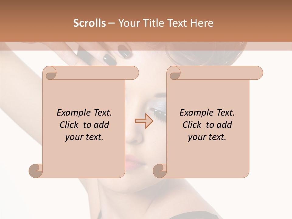 Glamour Elegance Pretty PowerPoint Template